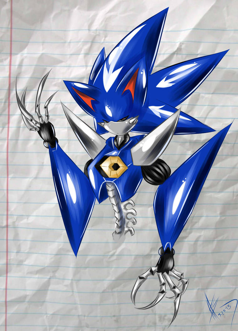 Neo Metal Sonic by Mental-Autopsy on Newgrounds