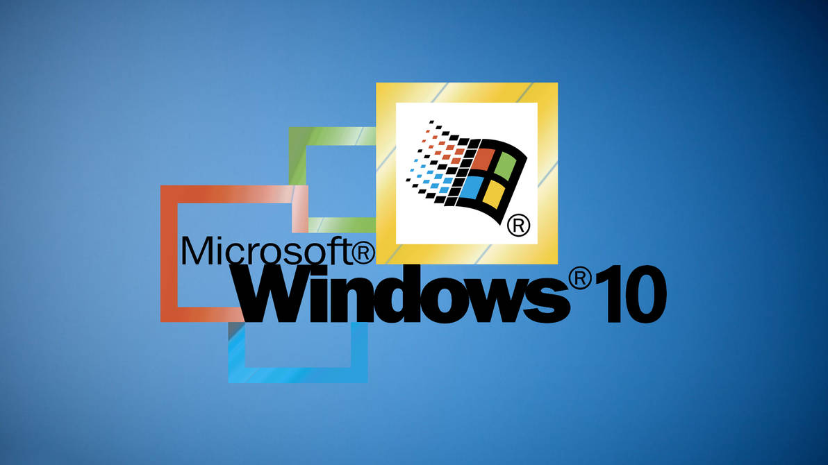 Сайт старых виндовс. Майкрософт виндовс 95. Логотип Windows 10. Логотип Windows 98. Фон Windows 95.