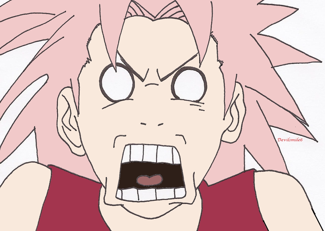 Sakura's Gorilla Face