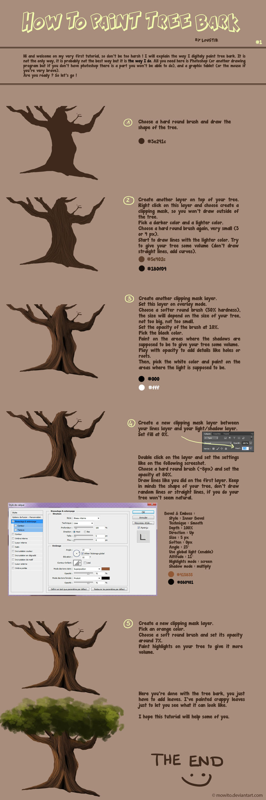 Tutorial #1 : Tree Bark