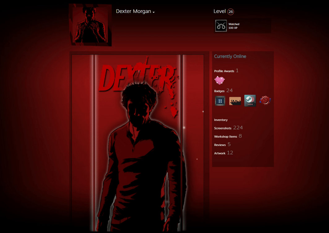 Butcher Steam Dexter Morgan | Bay Harbor Butcher | Steam Artwork by LaufeyP on DeviantArt