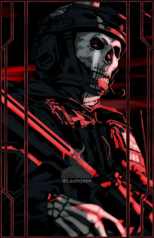 Simon Riley Shushing Animation Simon Ghost Riley - Steam Artwork (Animated) by LaufeyP on DeviantArt