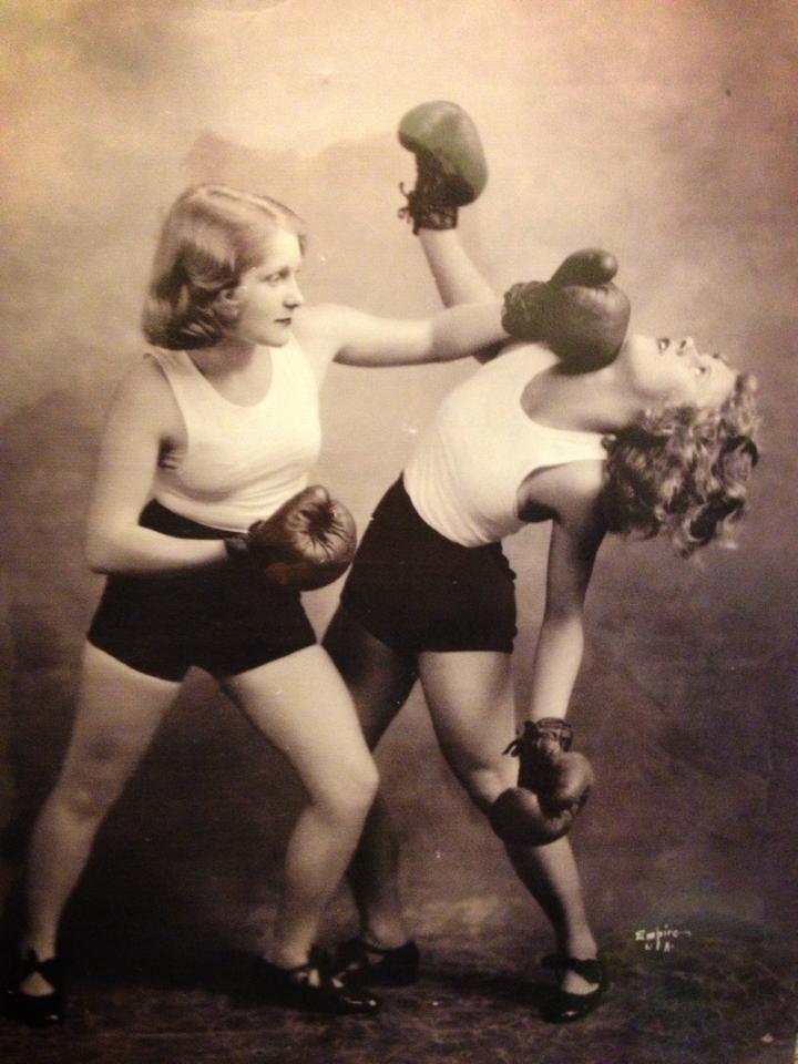Boxing Pin Up Vintage Boxing by bertsknee on DeviantArt