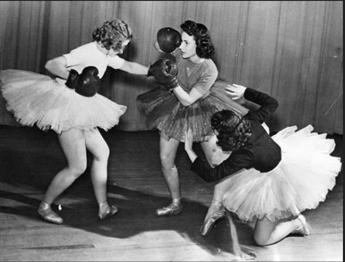 Ballet with female boxers. by bertsknee on DeviantArt