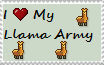 LlamaArmy Stamp