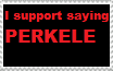 Perkele support stamp :D