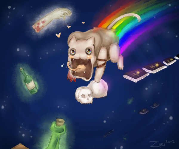 Nyan cat Amnesia edition