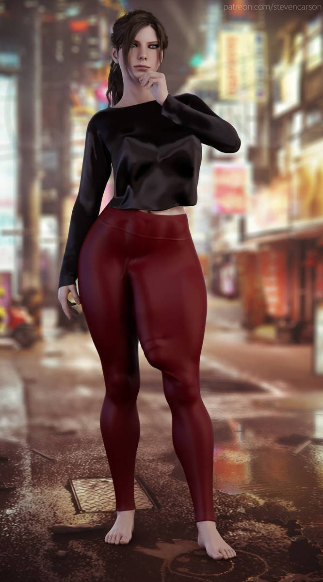Steven Carson Claire Redfield