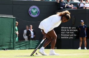 Serena belittles Venus again