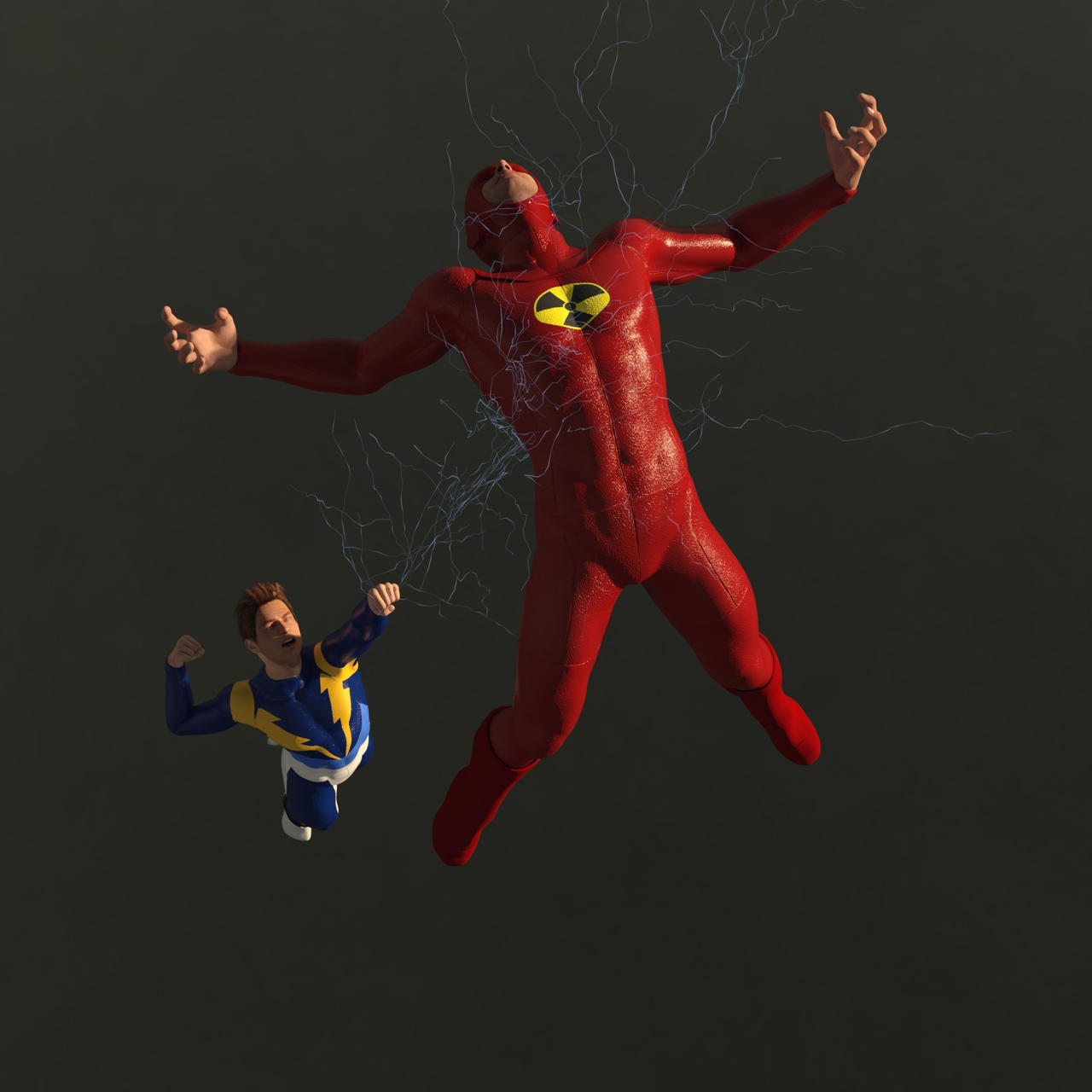 Lighting Lad VS Solor by classicmovielover62 on DeviantArt