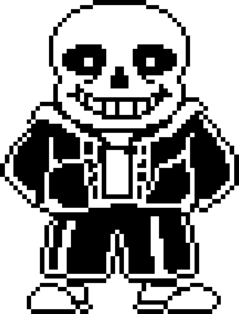 Outertale Sans Sprite - Sans Overworld Battle Sprite, HD Png Download, free  png download