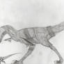 Ornitholestes hermanni and diplodocus carnegii