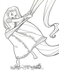 Swinging Rapunzel