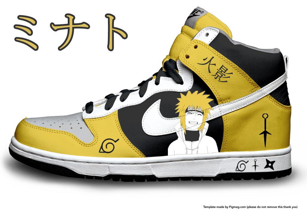 Nike top dunks naruto