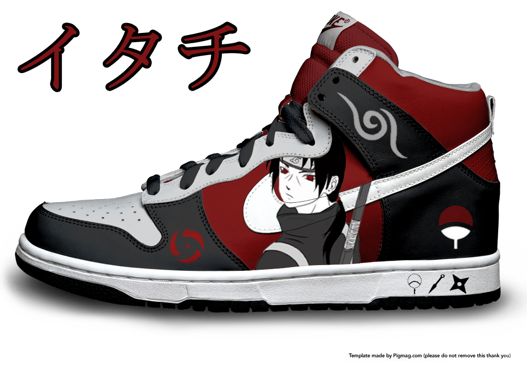 Uchiha Itachi Nike Dunks