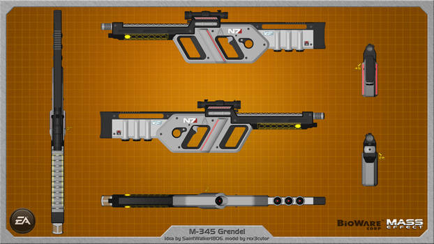 M-345 Grendel by Saintwalker1806 - wallpaper