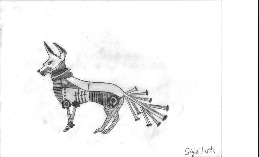 Mechanical Fox by SkylerLusk on DeviantArt
