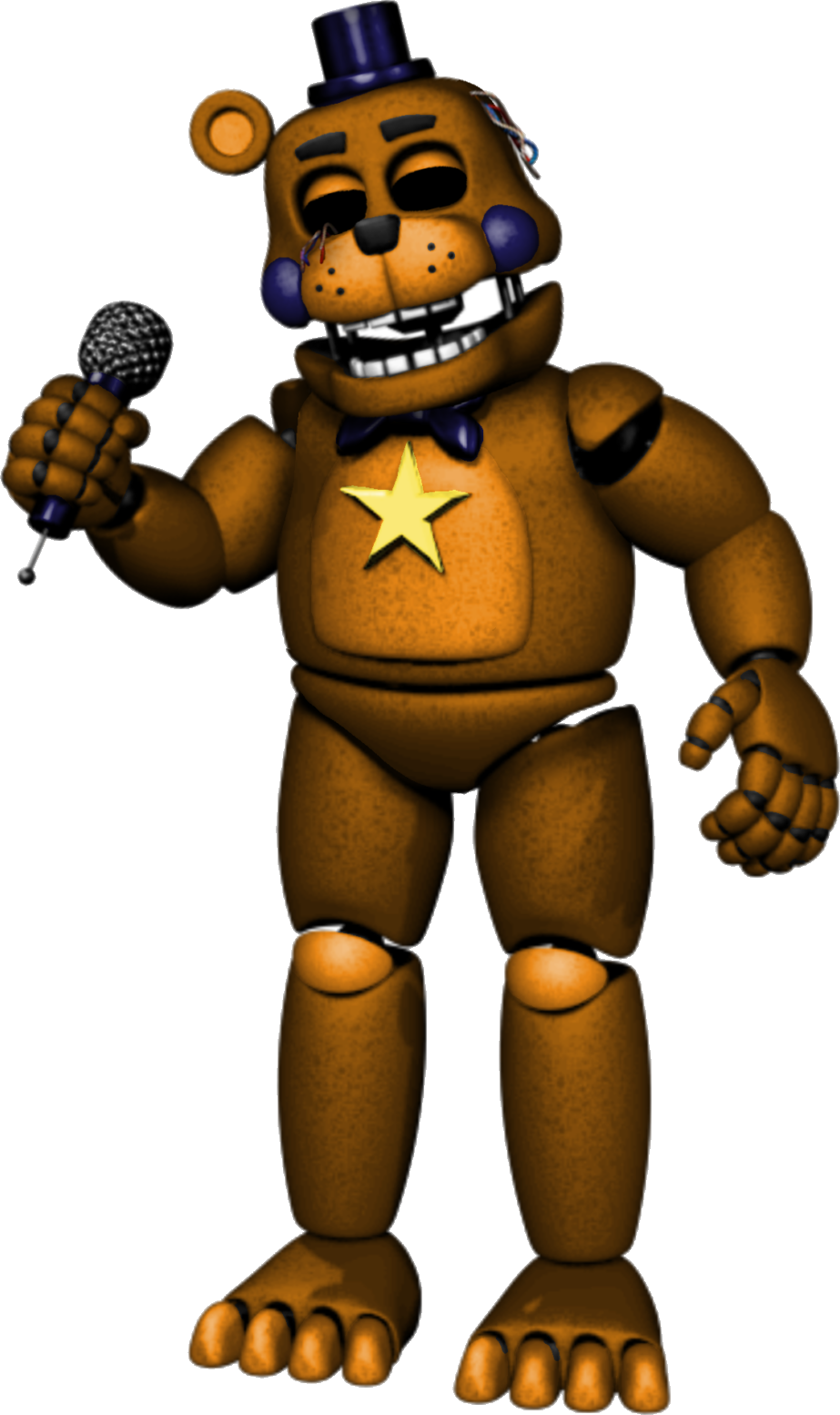 Rockstar golden Freddy ver.remake by PYPatfnaf on DeviantArt