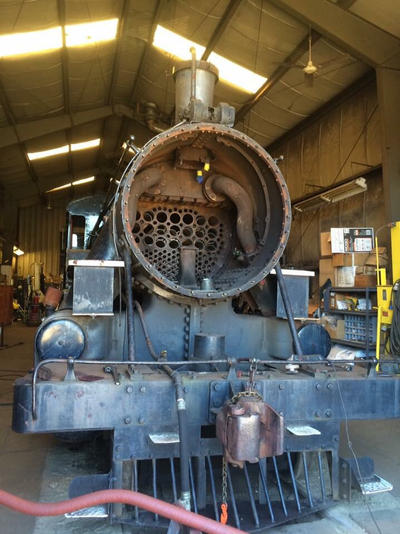 Essex Steam Train  OL 97 under overhaul 