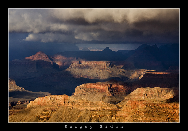 Grand Canyon. 'Storm Coming'