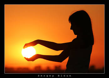 I will hug sun by my hands...