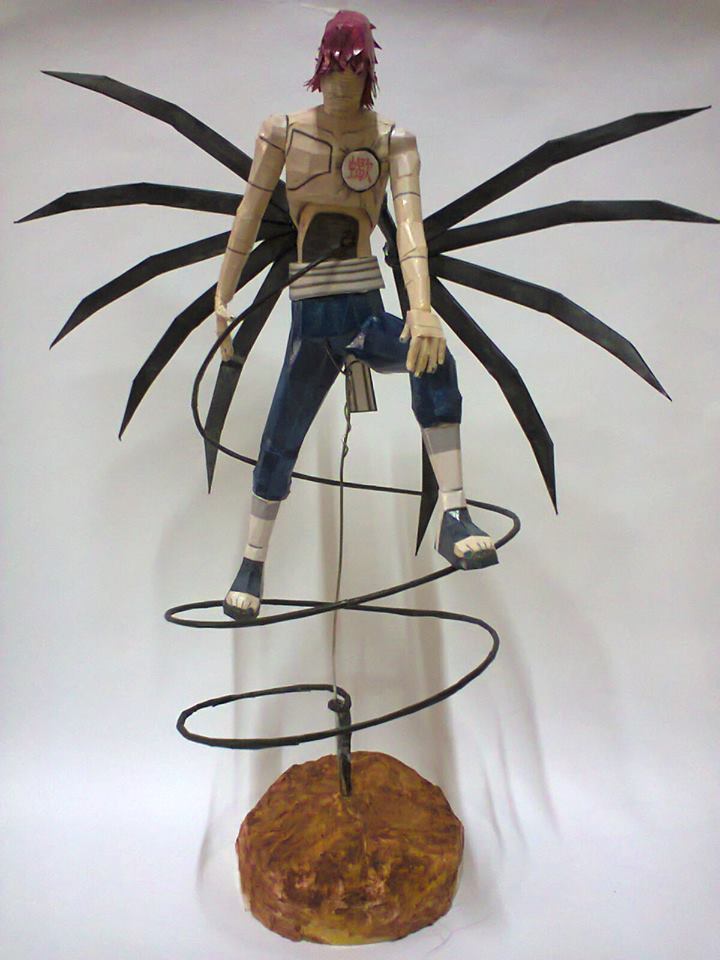 sasori true form papercraft