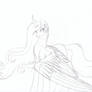 Rainbow Power - Celestia [WIP Sketch]