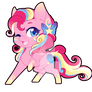 Rainbow Power Chibi Redux - Pinkie Pie