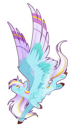 Commission - Rainbow Power Wind Blade