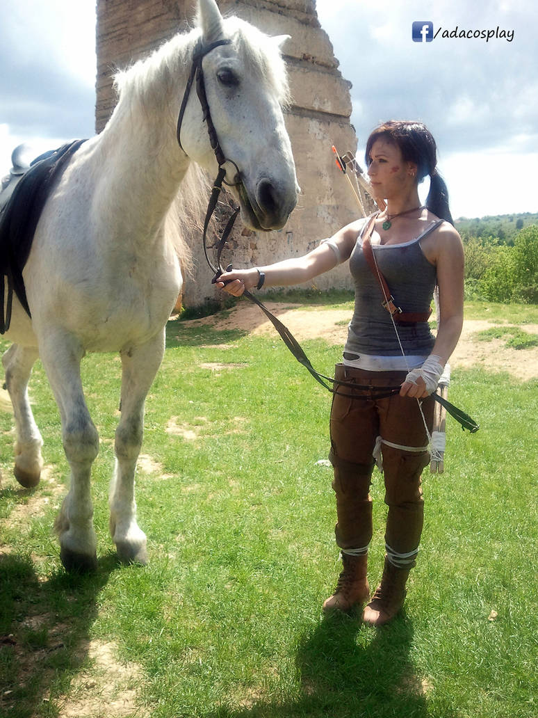 Lara With Horse Lara With Horse