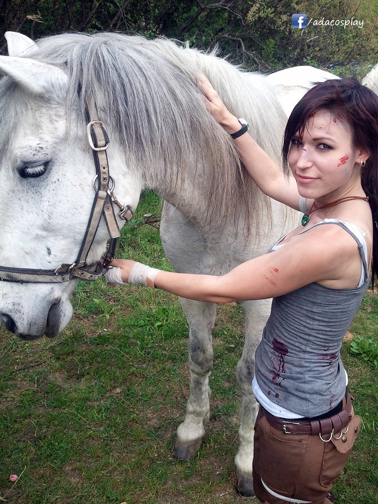 Lara With Horse 5