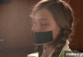 Indiana Evans tape gagged