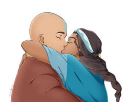 Aang and Katara