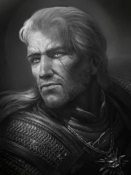 Fast Drawing: Geralt of Rivia