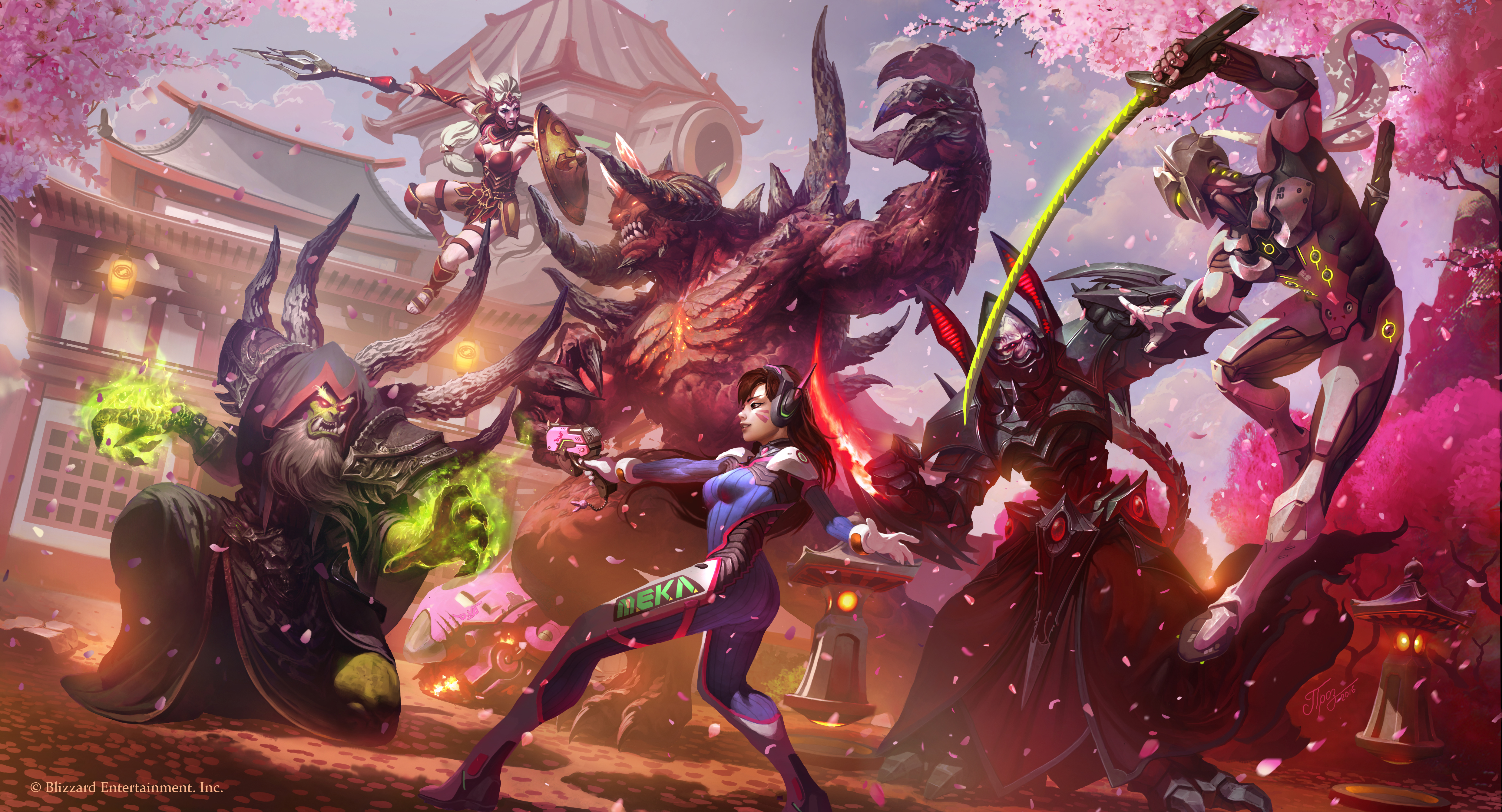 Hanamura showdown by TamplierPainter