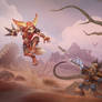 Vulpera vs Mechagnome.