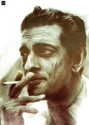 Satyajit Ray Digital Art
