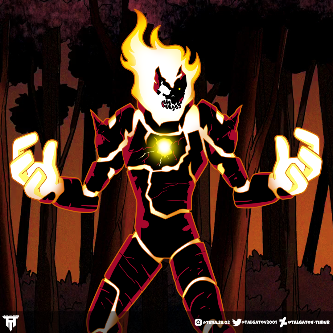 Ben 10 carnitrix Heatblast by talgatov timur on DeviantArt Ben 10 carnitrix Heatblast by talgatov timur on DeviantArt
