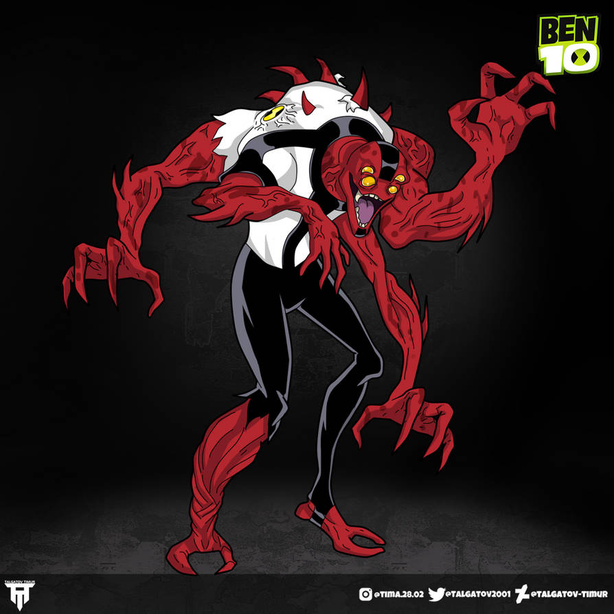 Ben 10 carnitrix fourarms by talgatov-timur on DeviantArt