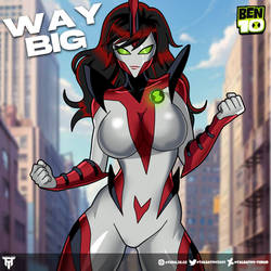 Ben 10 Way Big Female version chaquatrix