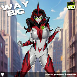 Ben 10 Way Big Female version chaquatrix