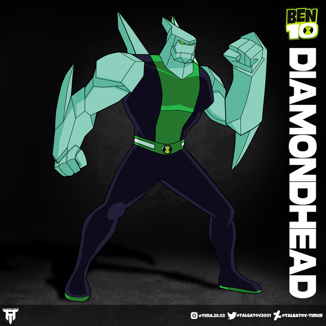 Ben 10 Omniverse Diamondhead By Talgatov timur On DeviantArt ben-10-omniverse-diamondhead-by-talgatov-timur-on-deviantart