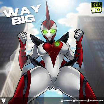 Ben 10 Way Big Female version chaquatrix