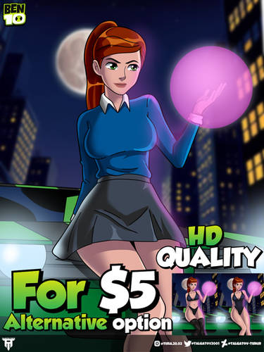 Ben 10 Gwen Tennyson alternative versions