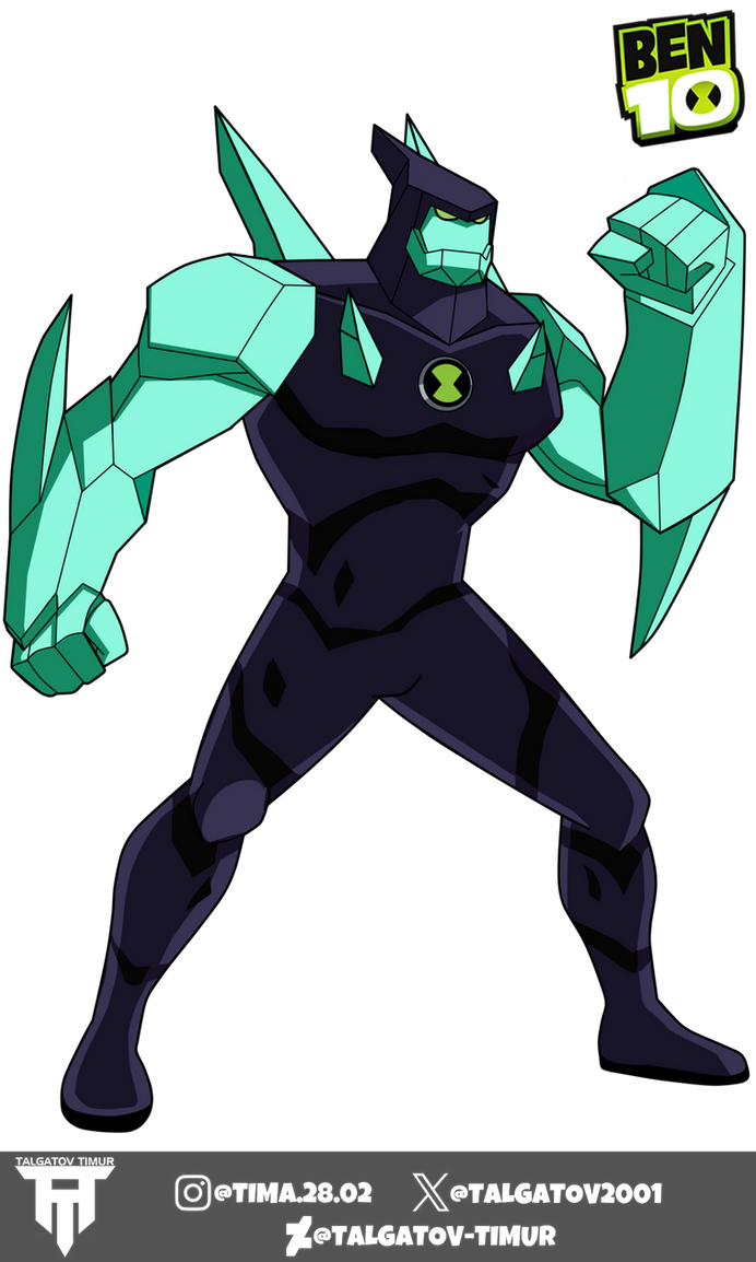 Gen Rex Alpha Ben 10/Generator Rex: Heroes United Diamondhead by talgatov-timur on ...
