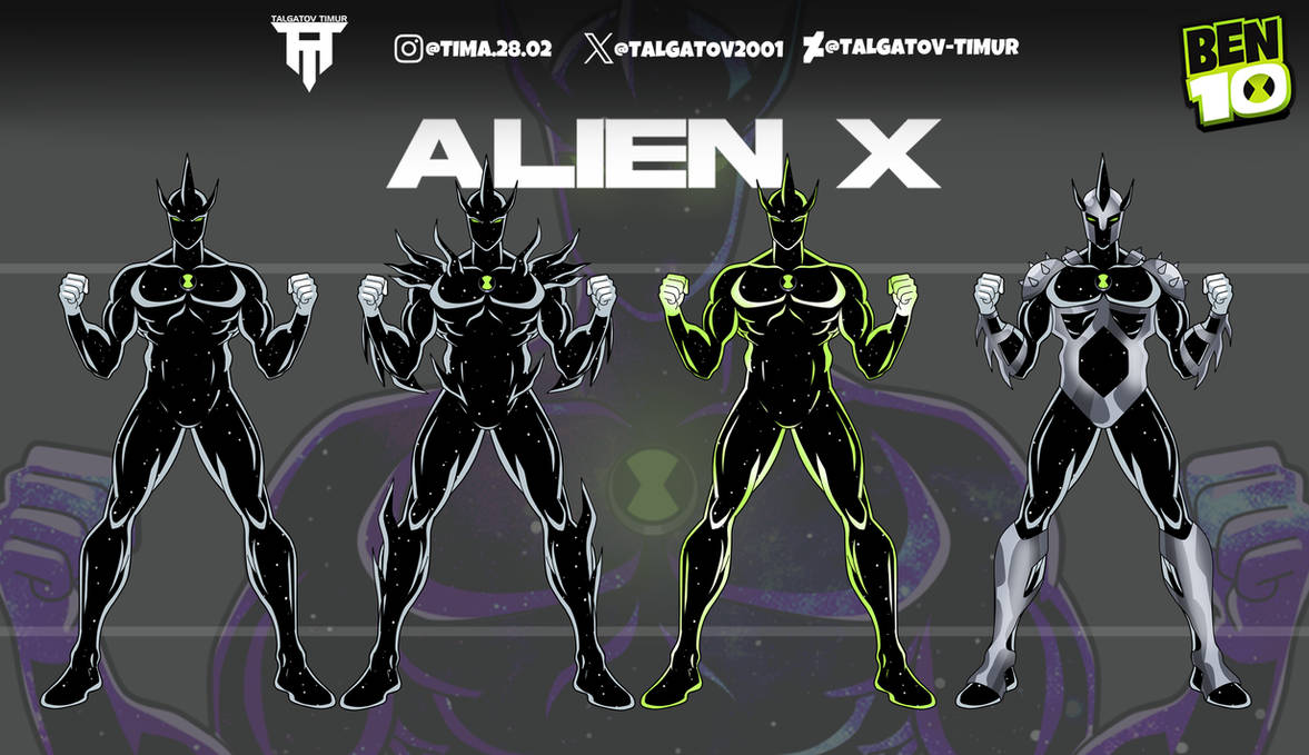 Ben 10 Alien X concept by talgatov-timur on DeviantArt