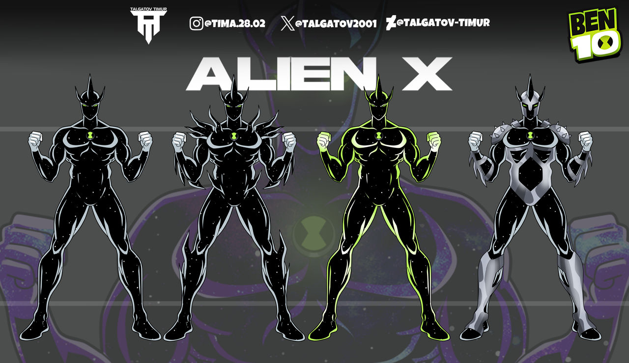 Ben 10 Alien X concept by talgatov-timur on DeviantArt