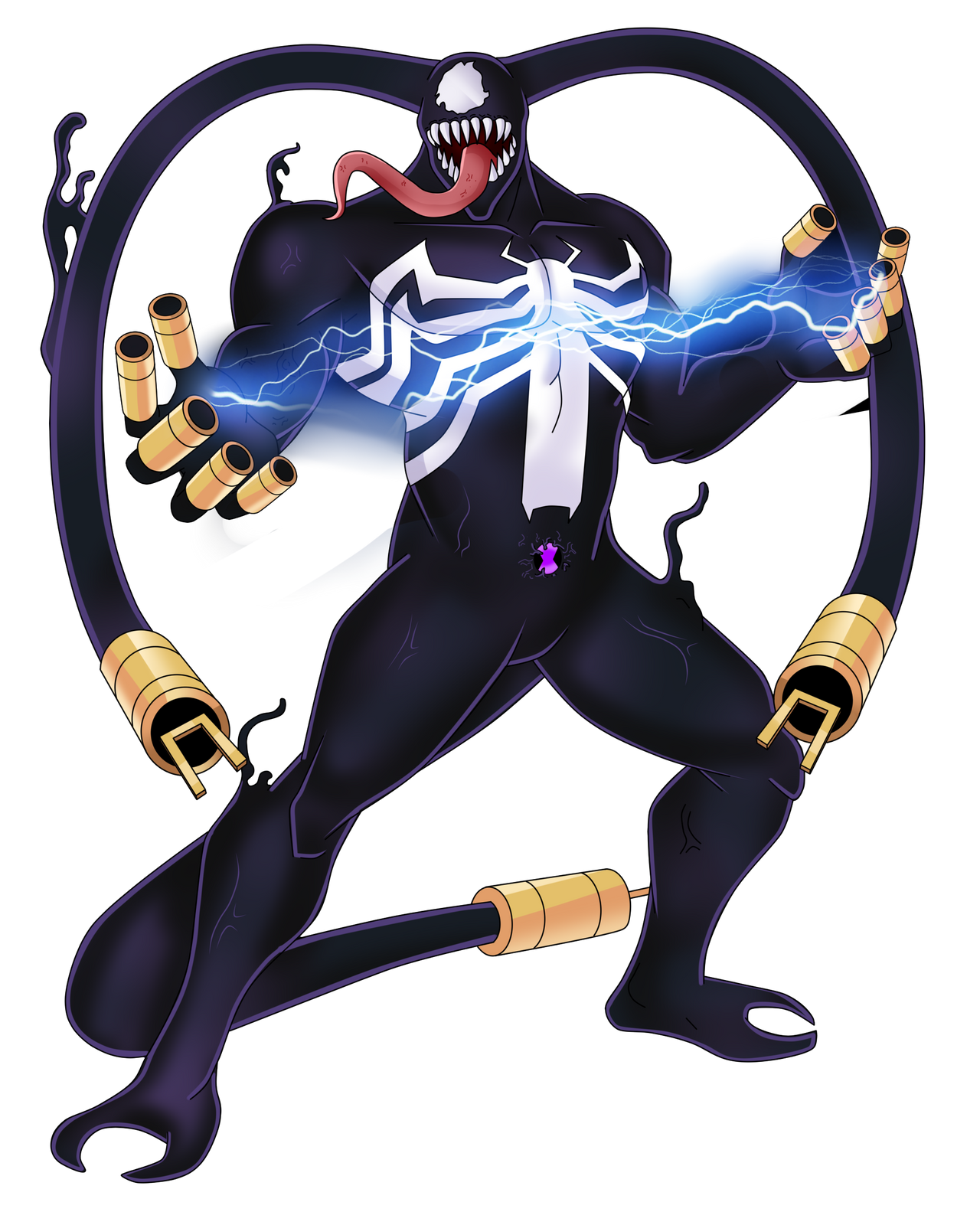 Ben Riley Venom Version Ben 10 + Venom Png by talgatov-timur on DeviantArt
