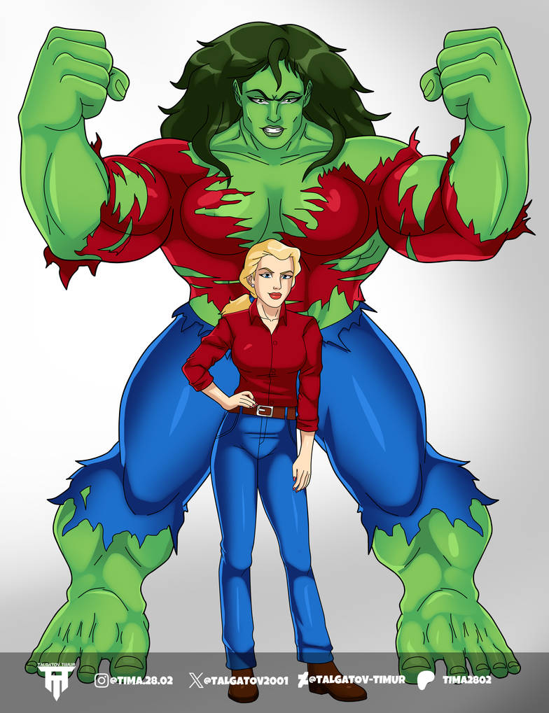 The Incredible Hulk Betty Ross Commission By Talgatov timur On DeviantArt the-incredible-hulk-betty-ross-commission-by-talgatov-timur-on-deviantart
