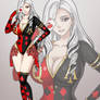 Queen Heart oc commission art